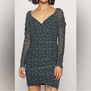 2/$20 Blue floral hollister dress